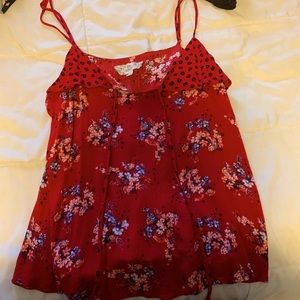 Pink republic women’s tank top.